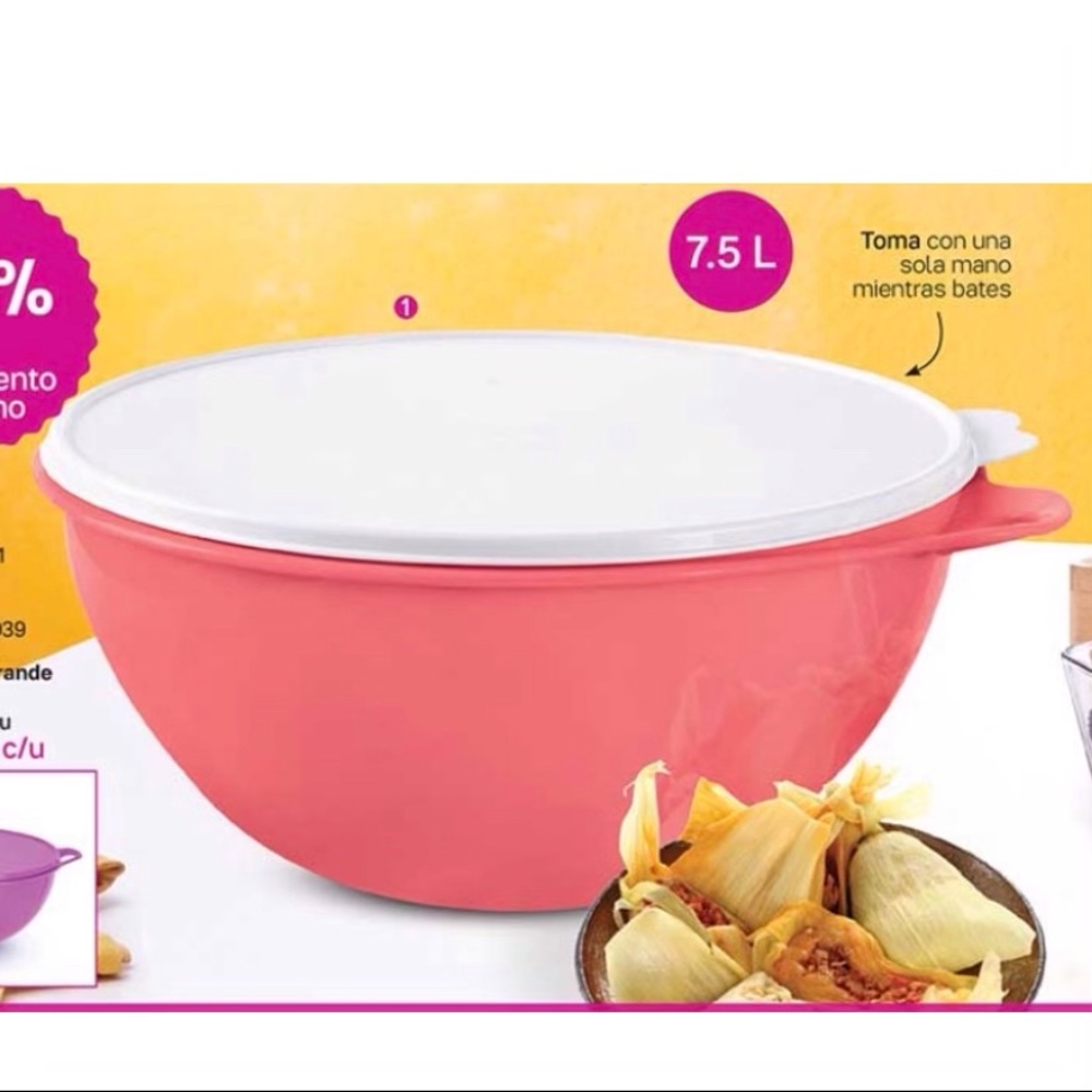 Tupperware Thatsa bowl Mixing Bowl 7.5 Liter